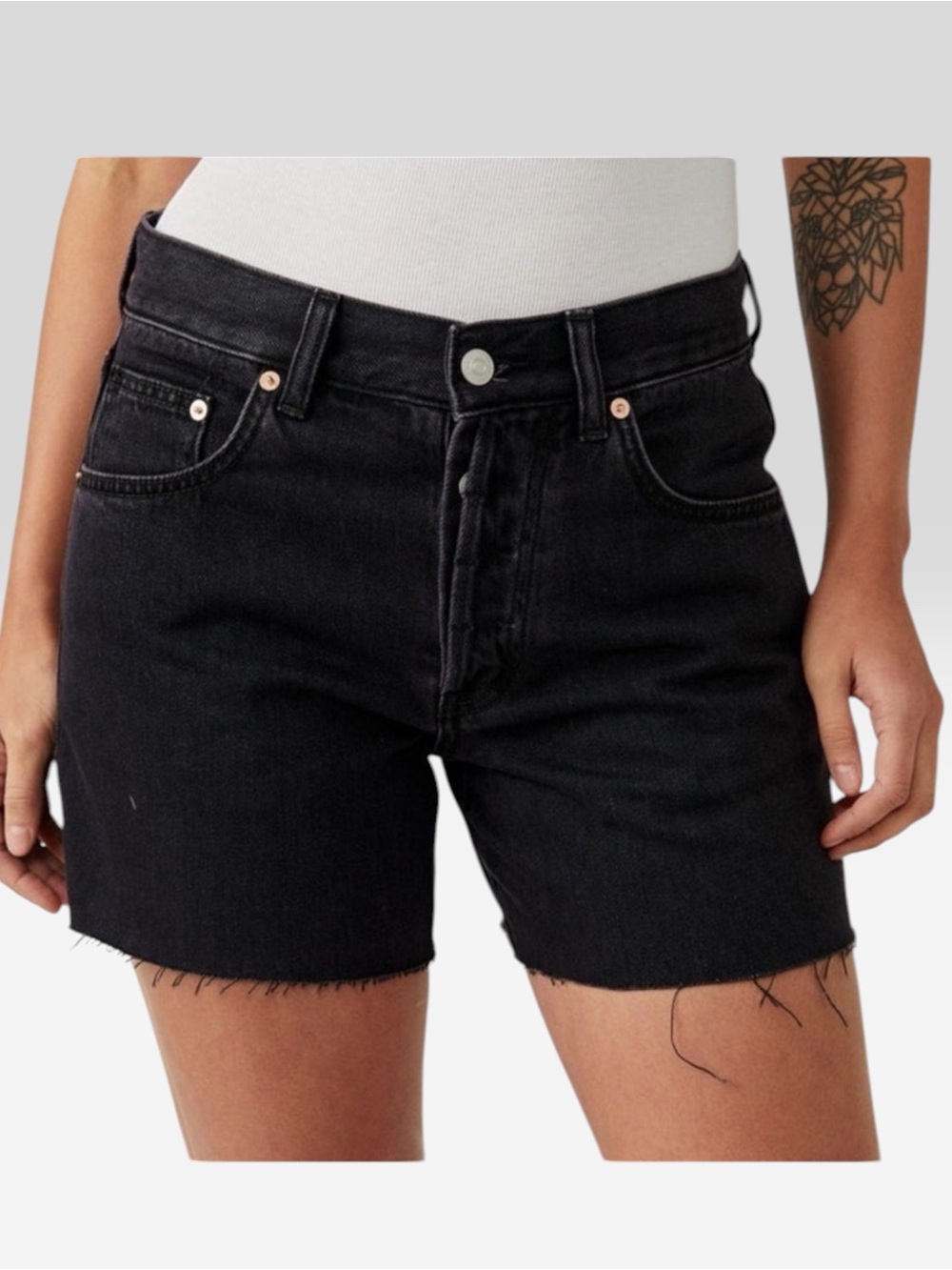 NWT Free People Ivy Mid Rise Short - Room Rocker size 24